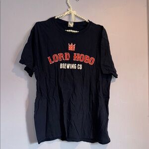 Lord Hobo Brewing Co Black T-Shirt